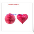 Heart Shaped Paper Lantern Honeycomb Ball 2015 Honeycomb